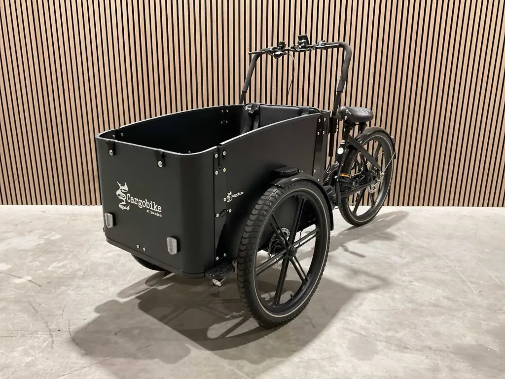 Bakfiets DeLight Elektrische | Zwart | CargoBike