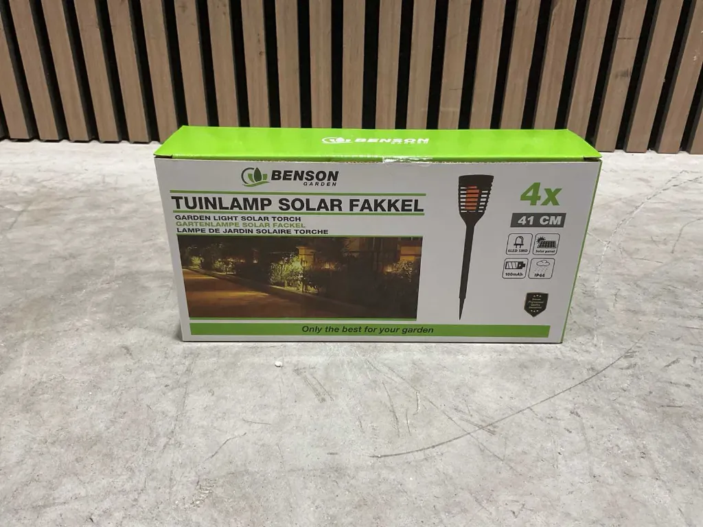 [00153] Buitverlichting Solar | 012647 | Zwart | Benson 