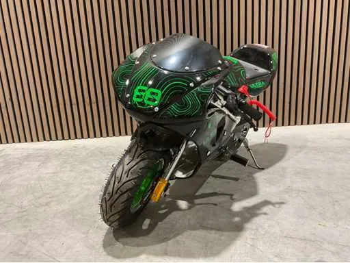 Minimotor Pocket Bike Wegracer 49cc | DB05 | Groen | Ultra Motocross