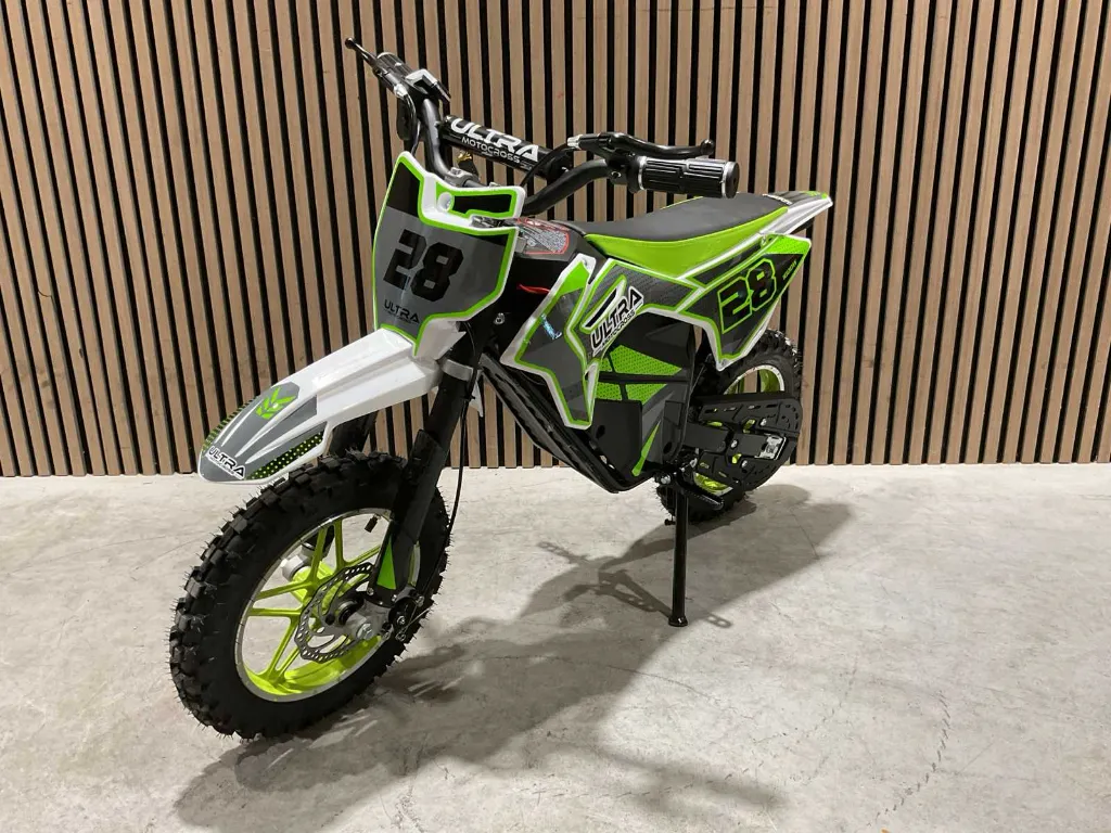 [00209] Elektrische Minicrosser 1000 Watt | DB07E GR |  Groen | Ultra Motocross