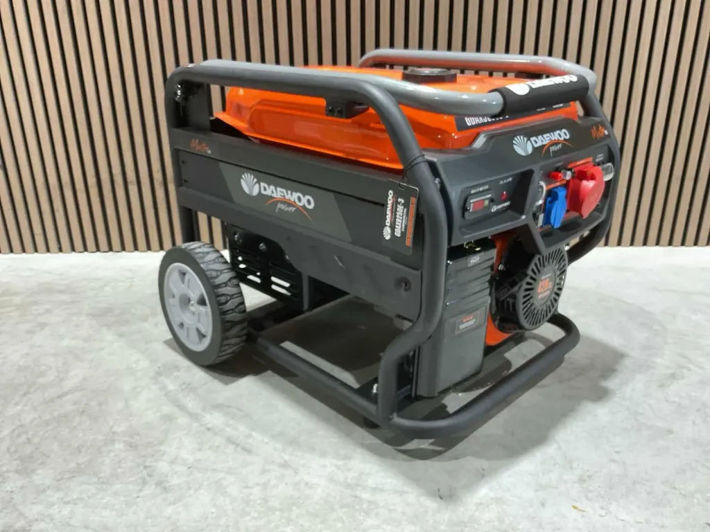 Aggregaat/Stroomgenerator 6,5KvA | GDAX9250E-3 | Oranje | Daewoo 