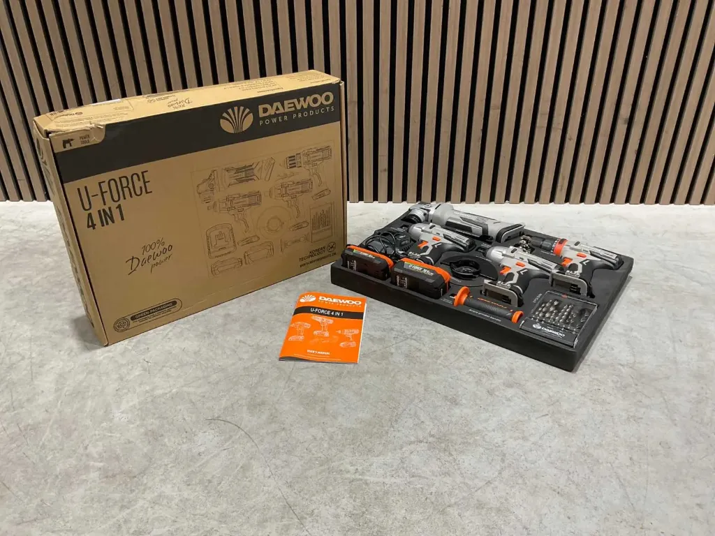 [00232] Gereedschapsset | U-FORCE 4 in 1 | Daewoo