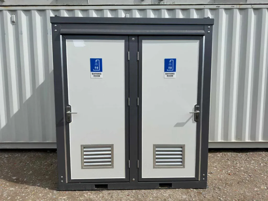 Dubbele douche cabine | DDC130216 | Wit/Grijs | Sanitair