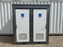 Dubbele douche cabine | DDC130216 | Wit/Grijs | Sanitair