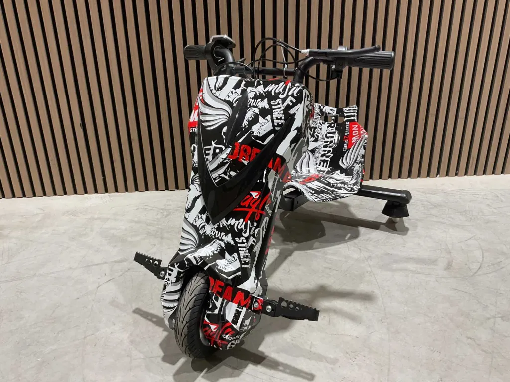 [00236] Elektrische Drift trike | 250W| Graffiti | Ultra Motocross