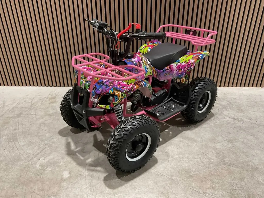 [00294] ATX 49 Met roze rekje Quad | MA06 | Roze | Ultra Motocross