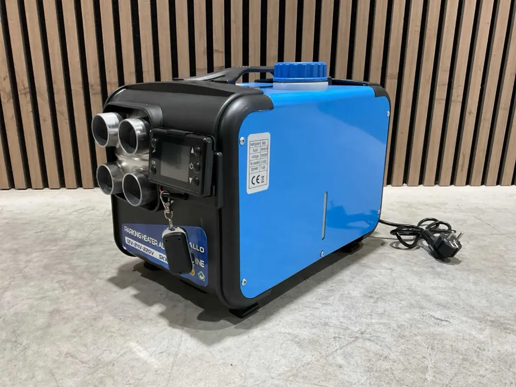 Heteluchtkanon | Parking heater 5000W | Blauw | Metallo