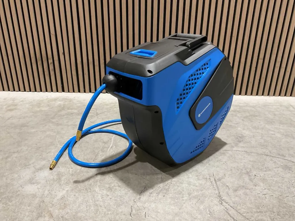 [00353] Automatische Slanghaspel 250PSI | Blauw | SWM250 | Schwartzmann