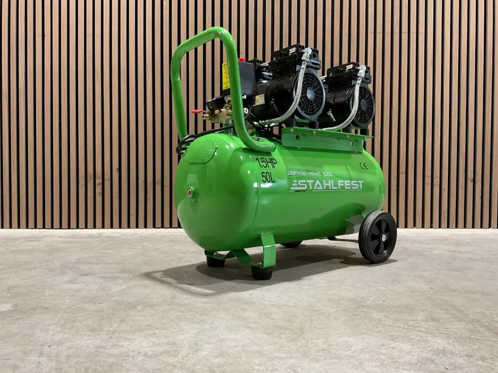 50L luchtcompressor | ASF1100-115AC | groen | Stahlfest