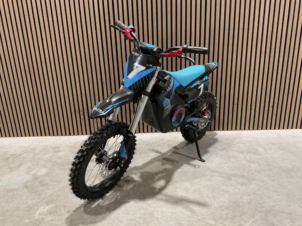 [00403] Elektrische Crossmotor 1800W 48v | ULD01 | Blauw | Ultra Motocross