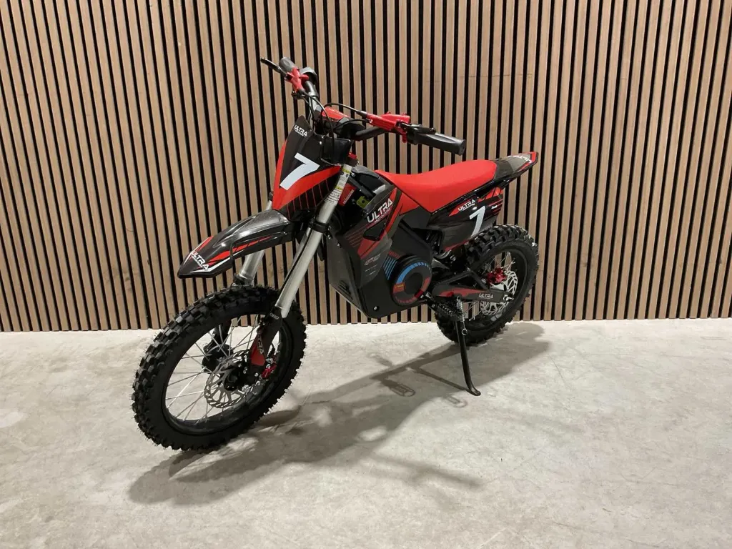 [00404] Elektrische Crossmotor 1800W 48v | ULD01 | Rood | Ultra Motocross