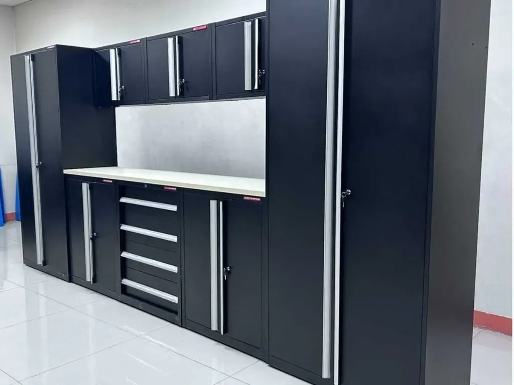 [00433] Werkkast | TC-261 | Zwart | 4050 x 550 x 2025 mm