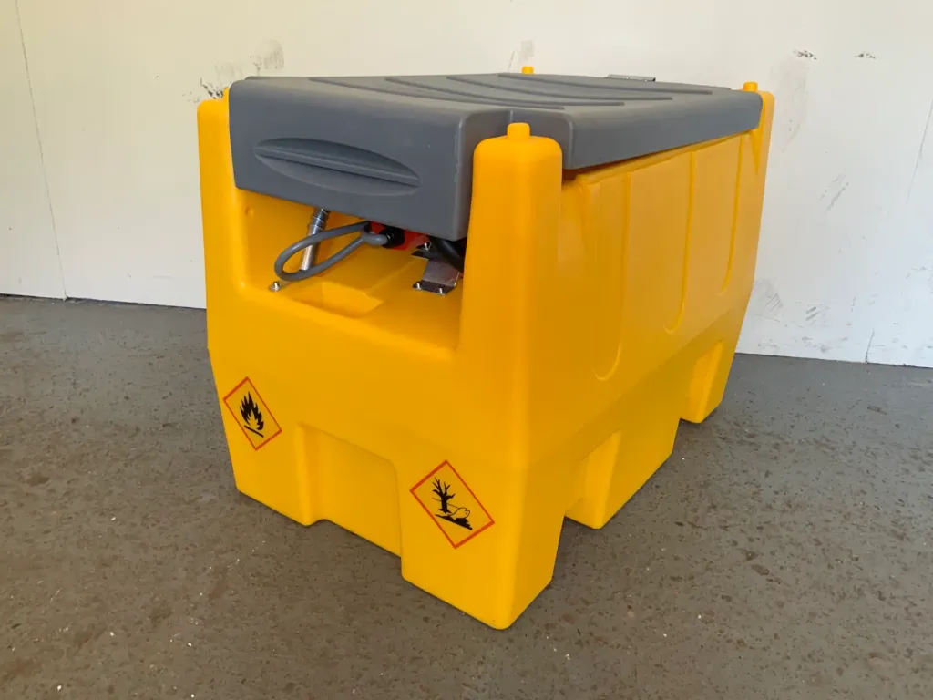 [00446] Brandstofopslag 240 liter | SW-240L | GEEL | STAHL WORKS