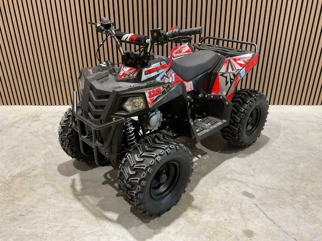 [00448] Quad | Commander 110CC | AGA-10ZW | Zwart | Ultra Motocross