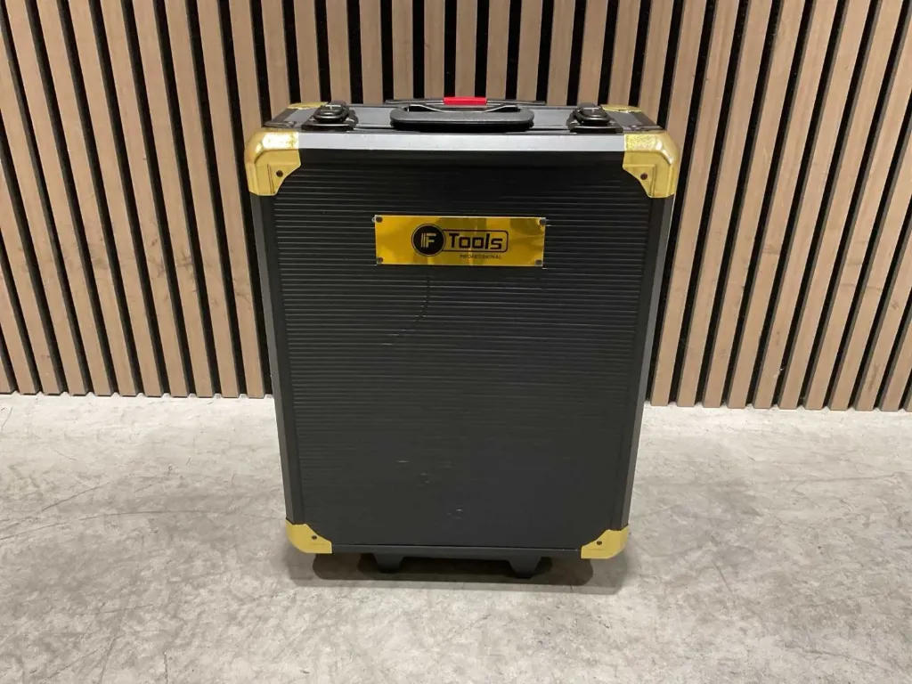 [00457] Gereedschapskoffer 599 delig | 599TLG | Zwart/Goud | FTools