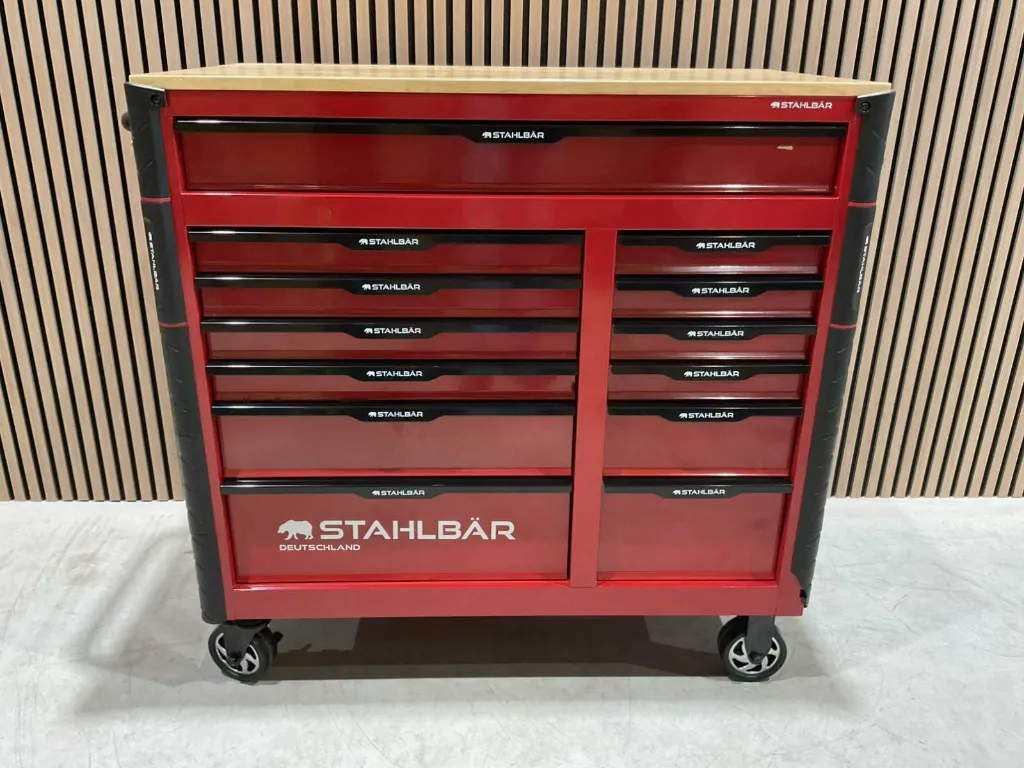 [00498] gereedschap kast | ST009-RD | Rood | Stahlbar