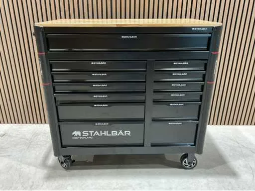 [00499] Gereedschap kast | ST009-ZW | Zwart | Stahlbar