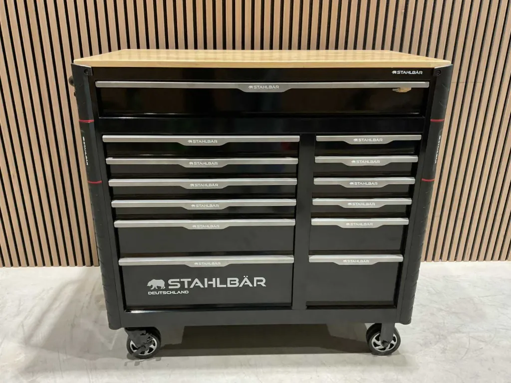 [00500] Gereedschap Kast | ST009-ZW-GR | Zwart-Grijs | Stahlbar