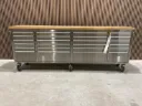 Werkbank laag 96inch 24 lades | HTC9624W1 | RVS