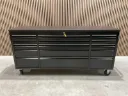 Werkbank 72inch laag 15 lades | HTC7215PC-A | MDF werkblad | Zwart