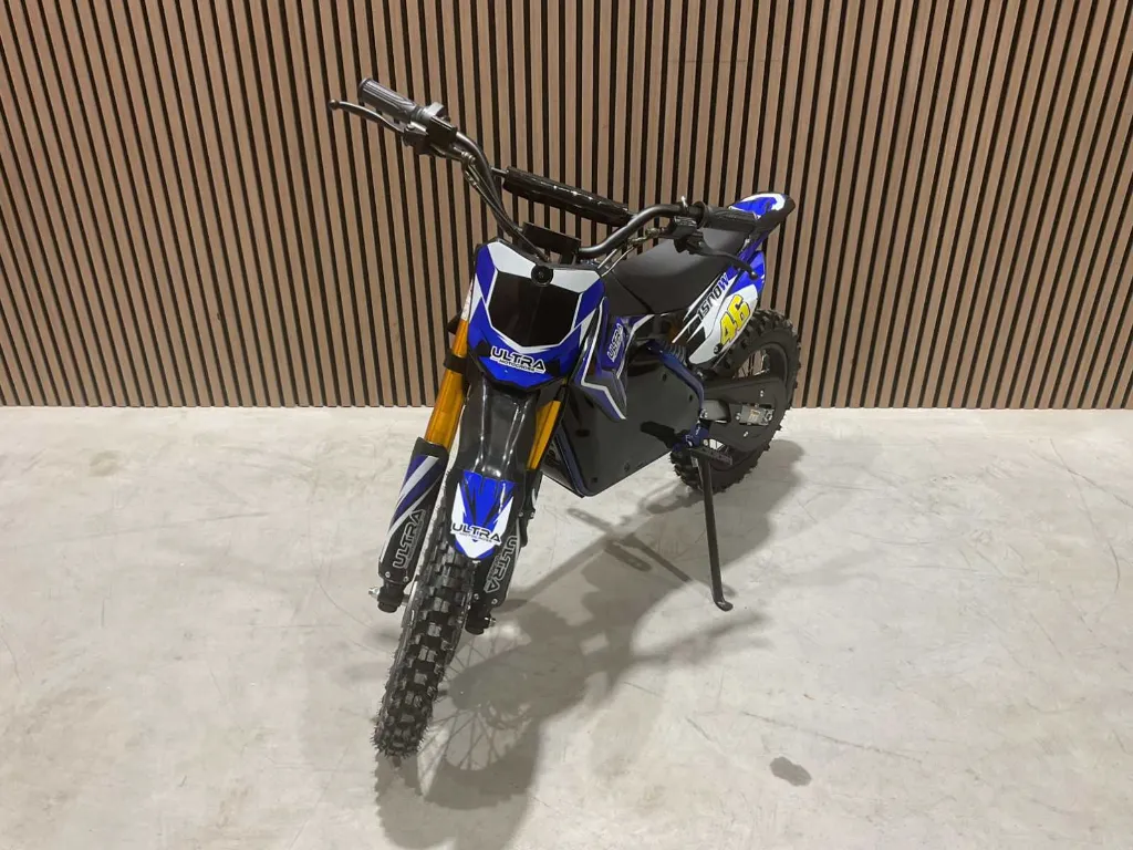 Elektrische Crossmotor 1500W | DB003E | Blauw | Ultra Motocross