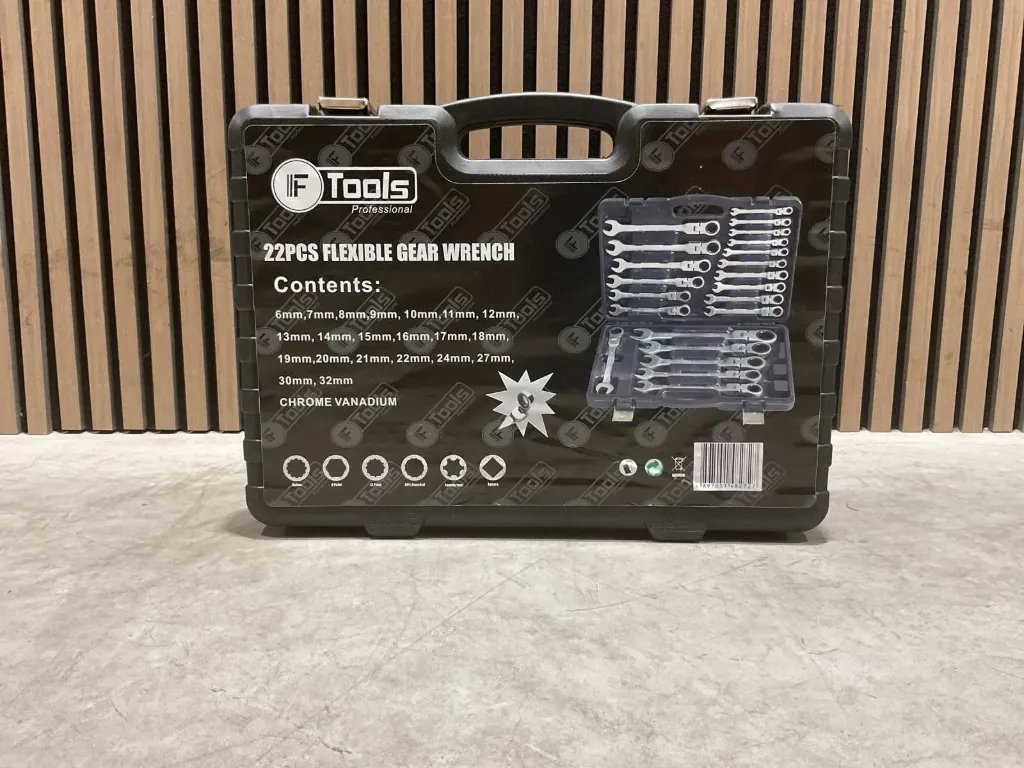 22PCS Sleutelset | F-TOOLS-22PCS | Zwart | Ftools