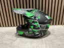 Motorhelmen | Model 127 maat M | Groen | Ultra Motocross