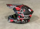 Motorhelmen | Model 127 maat XL | Rood/Zwart | Ultra Motocross