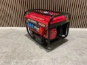 Aggregaat/Stroomgenerator 3,5KvA 230V/380V Elektrische Start Benzine | H8500+ | Rood | Huttenberg