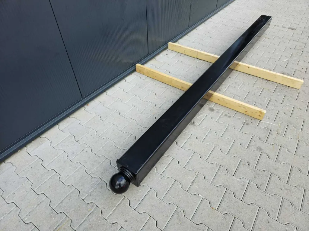 Palen t.b.v. Toeganspoorten | XL10-150MZB | Zwart | Rhino-Cross-Gates