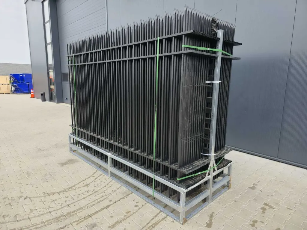 Spijlen hekwerk/Piekhekken 72m 24 delen | XL10- 6.5ftHLZ(24+25)A (202104) | Zwart | Rhino-Cross-Gates