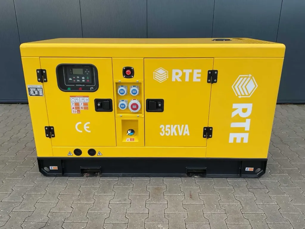 Aggregaat Stroomgenerator | 35 kVA| 7310 | Yellow | RTE