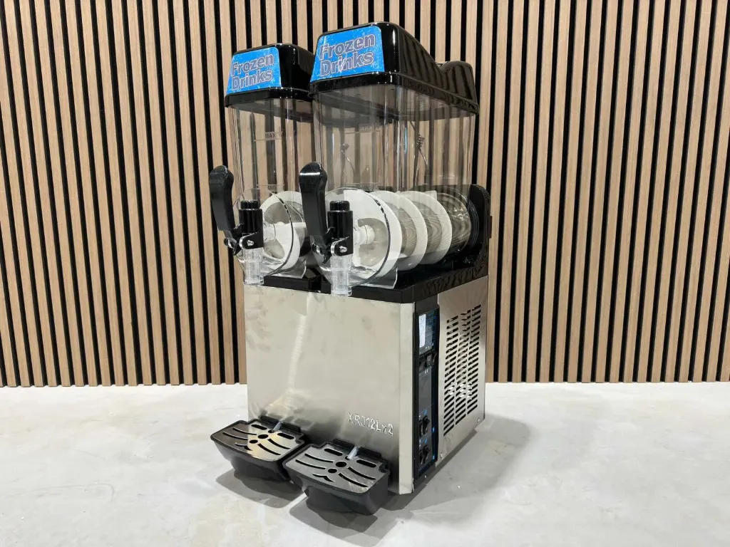 [01096] Slushpuppy Machine Dubbel 600W 2x12LTR | Grijs | SPM624 | VTC