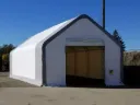 Opslagtent / Opslagshelter 45,75x12,2x6,4 METER | 4015021DP | Wit | Rhino Cross Shelter