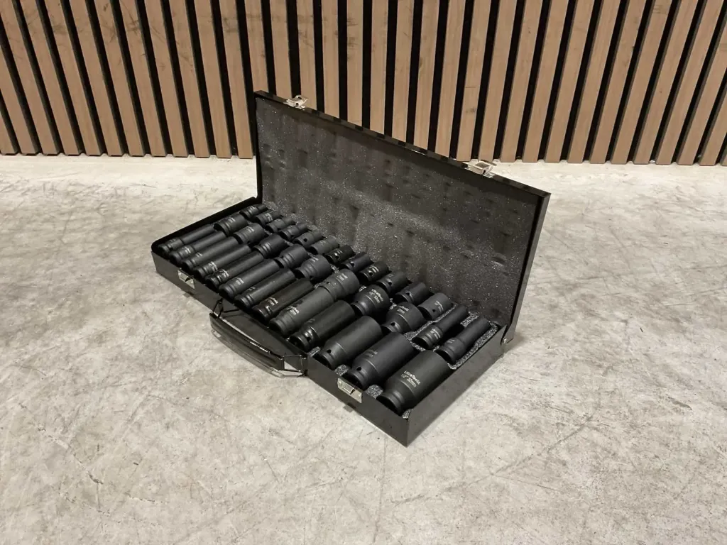 [01192] Krachtdoppenset/Impactdopset 35PCS | CR-MO | Zwart | Ultratoolz
