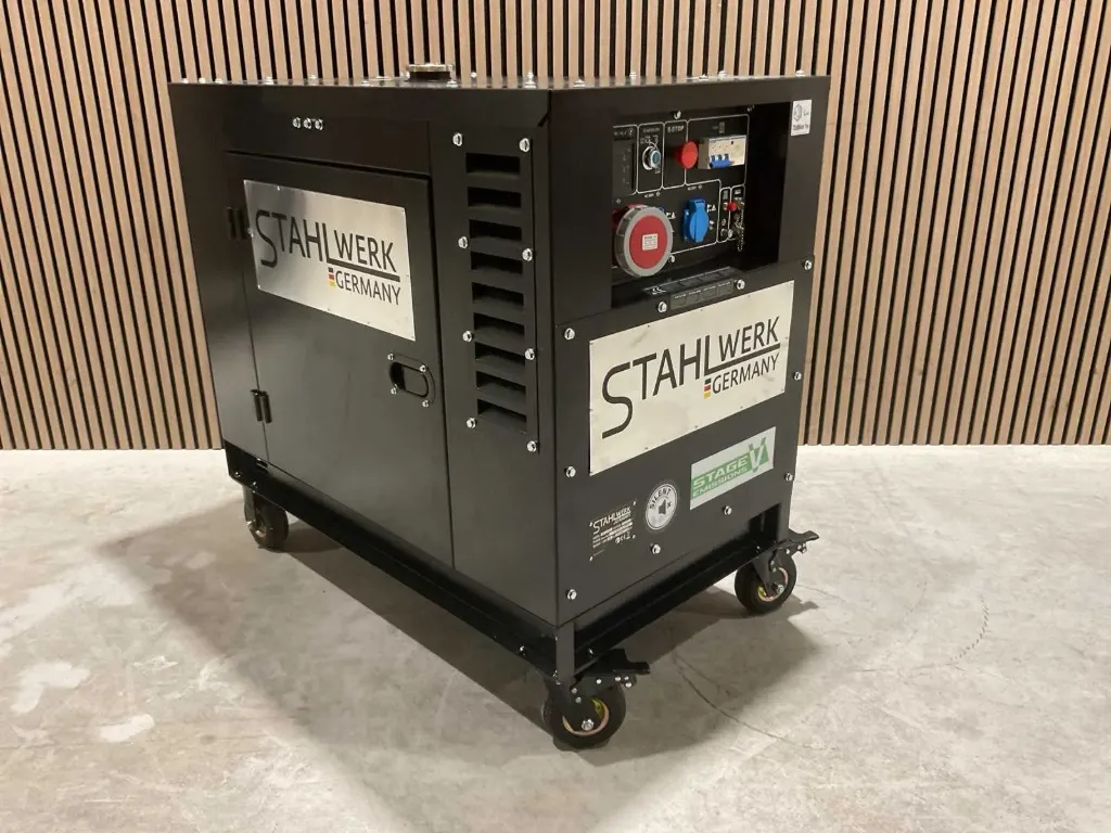 Aggregaat/Stroomgenerator 20 kw | SW-20KW | Zwart | Stahlwerk