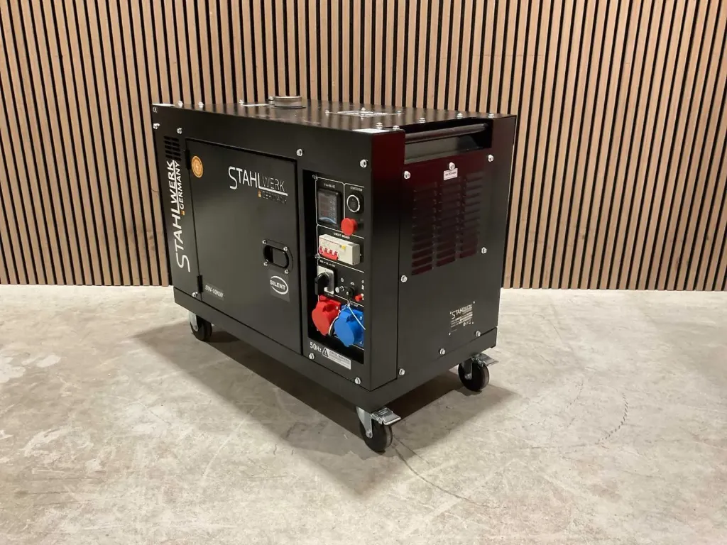  Aggregaat |Stroomgenerator 10 kw | SW-10KW | Zwart | Stahlwerk