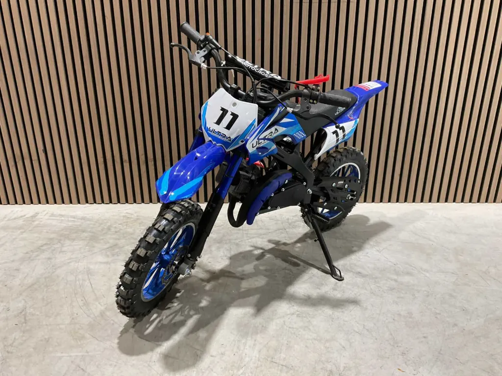 Dirtbike Ultra ILX49 cc Crossmotor | DB01BL | Blauw | Ultra Motocross