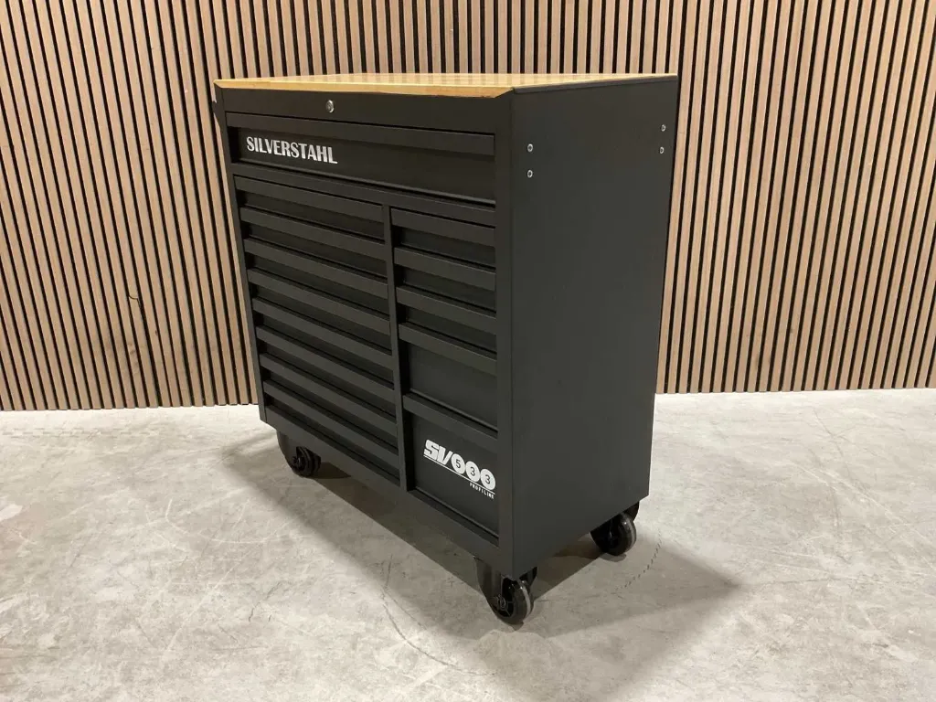 Gereedschapswagen 14 lades 344 pcs SI/533 profline | EP2415-2506 | Zwart | Silverstahl