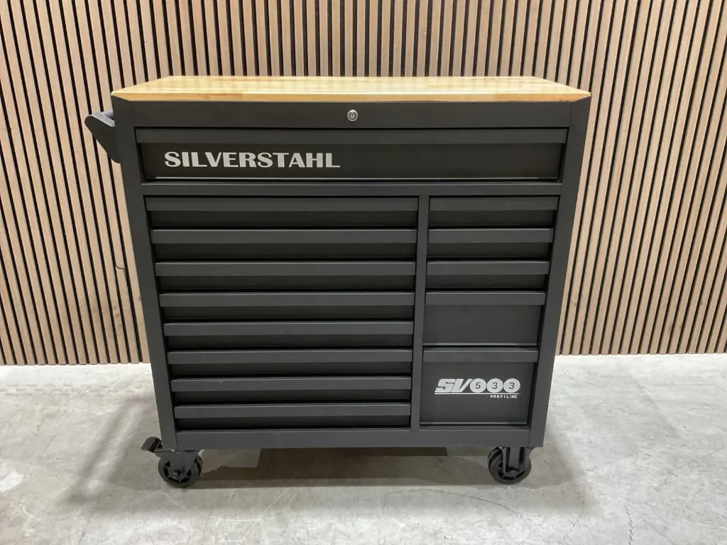Gereedschapswagen 14 lades 344 pcs SI/533 profline | EP2415-2506 | Zwart | Silverstahl