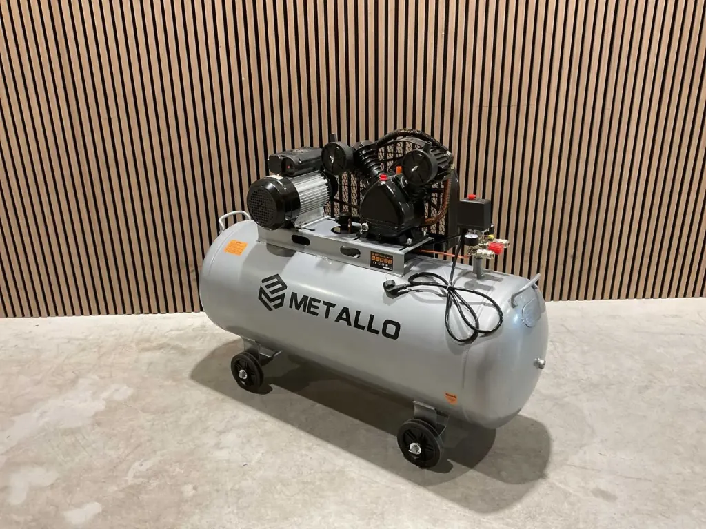 Luchtcompressor | META-AC200L | Grijs | Metallo