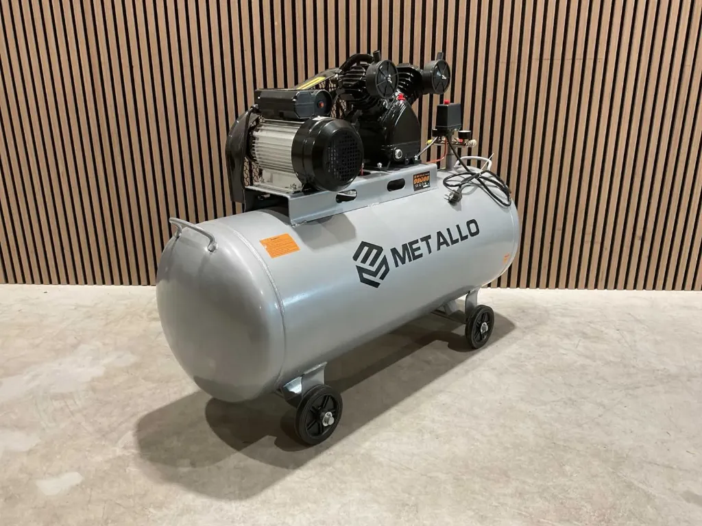 Luchtcompressor | META-AC200L | Grijs | Metallo