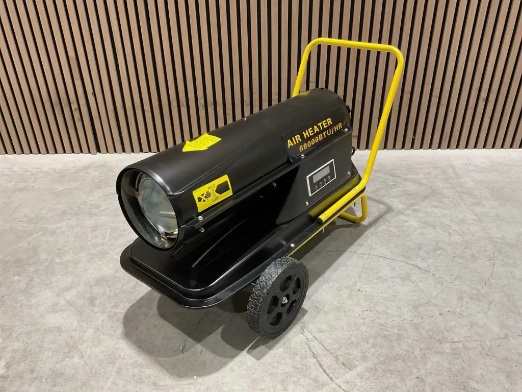 Dieselheater/Heteluchtkanon 20kw IPX4 | XDFT-20 | Zwart | Stahlworks