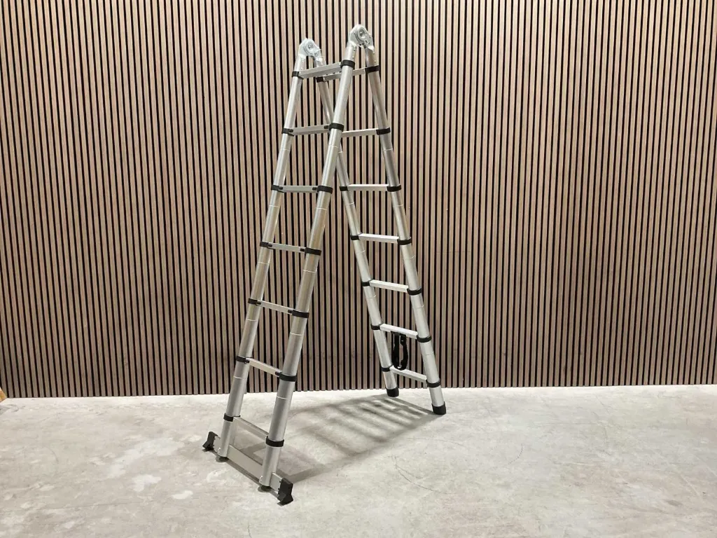 Telescoopladder 4.4 meter Dubbel | NB4001 | RVS | Nurnberg