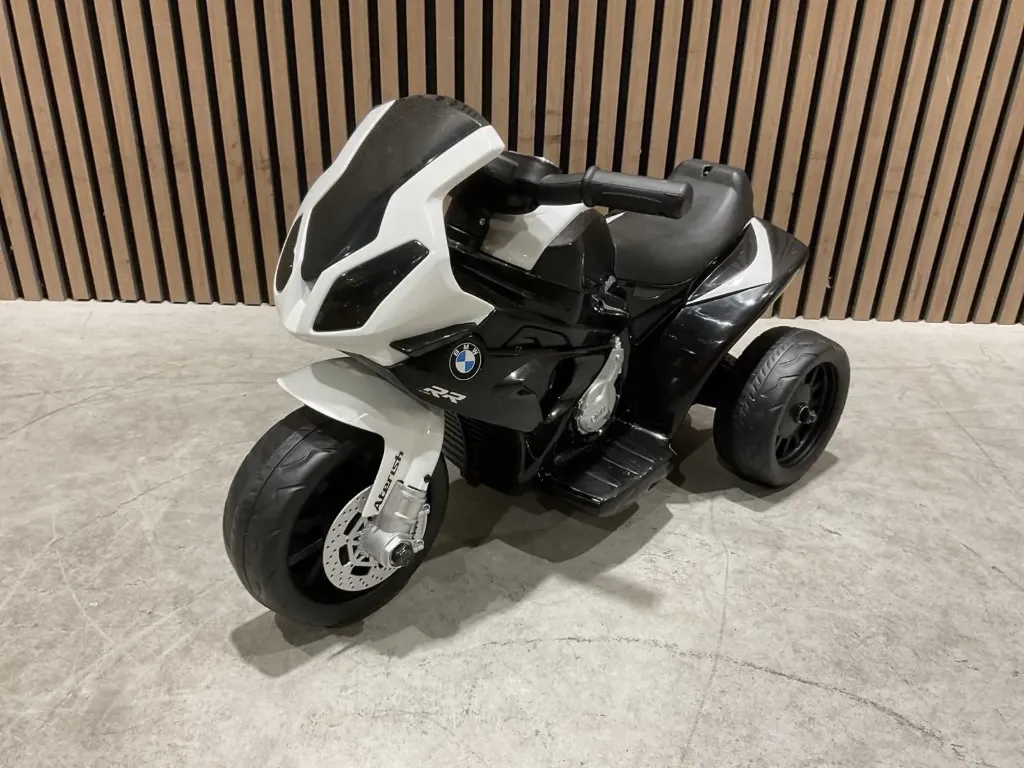 Elektrische kindermotor | S1000RR | JT5188 | Wit/Zwart | BMW