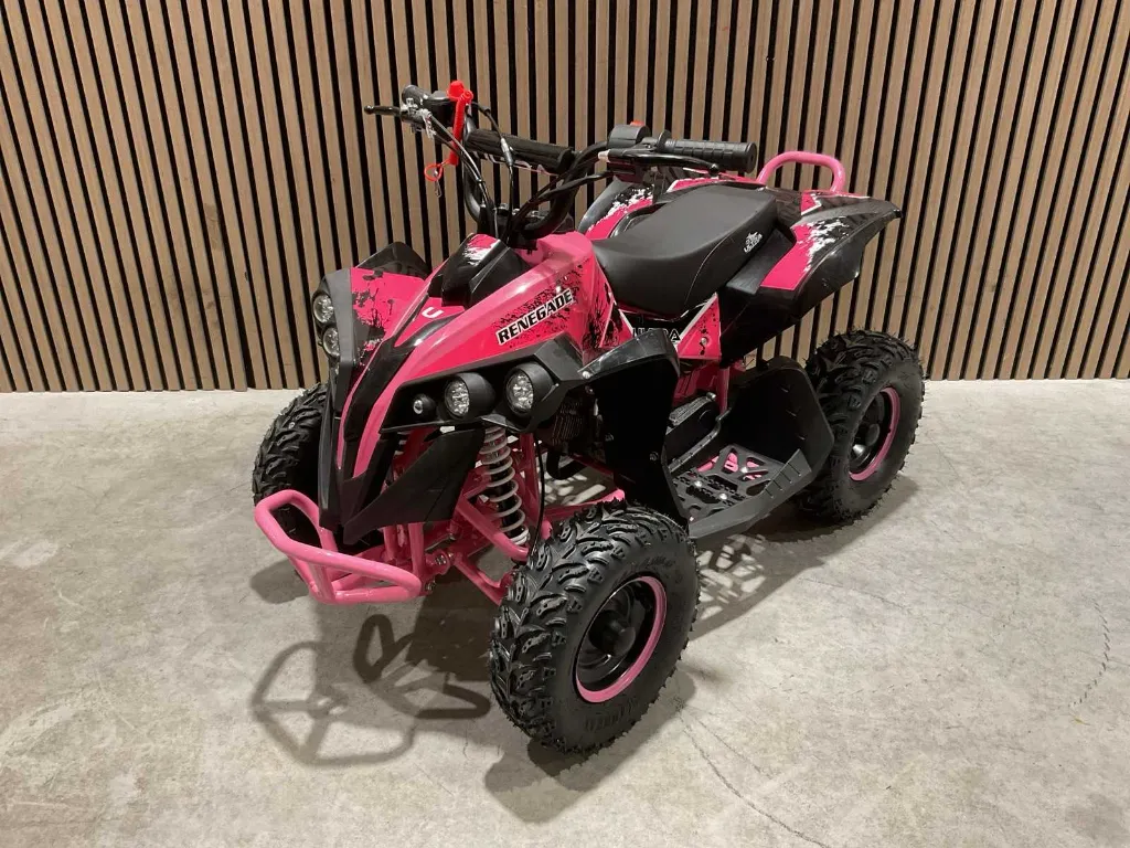 Quad ATX 49-e Electrische Start | MA07E start | Roze | Ultra Motocross