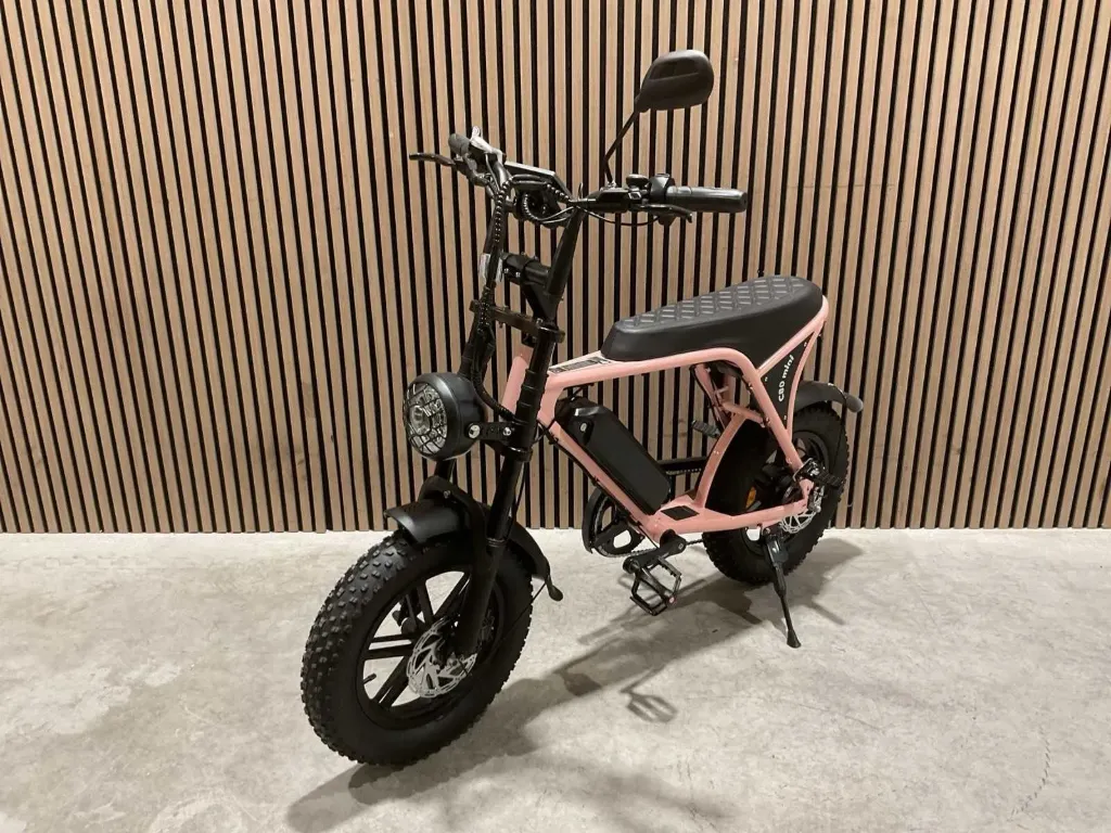 Mini Fatbike 250W 25km/u | C80 Mini | Roze | Ouxi