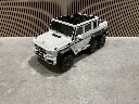 Kinderauto G63 amg 6x6 | DMD-318 | Wit | Mercedes Benz