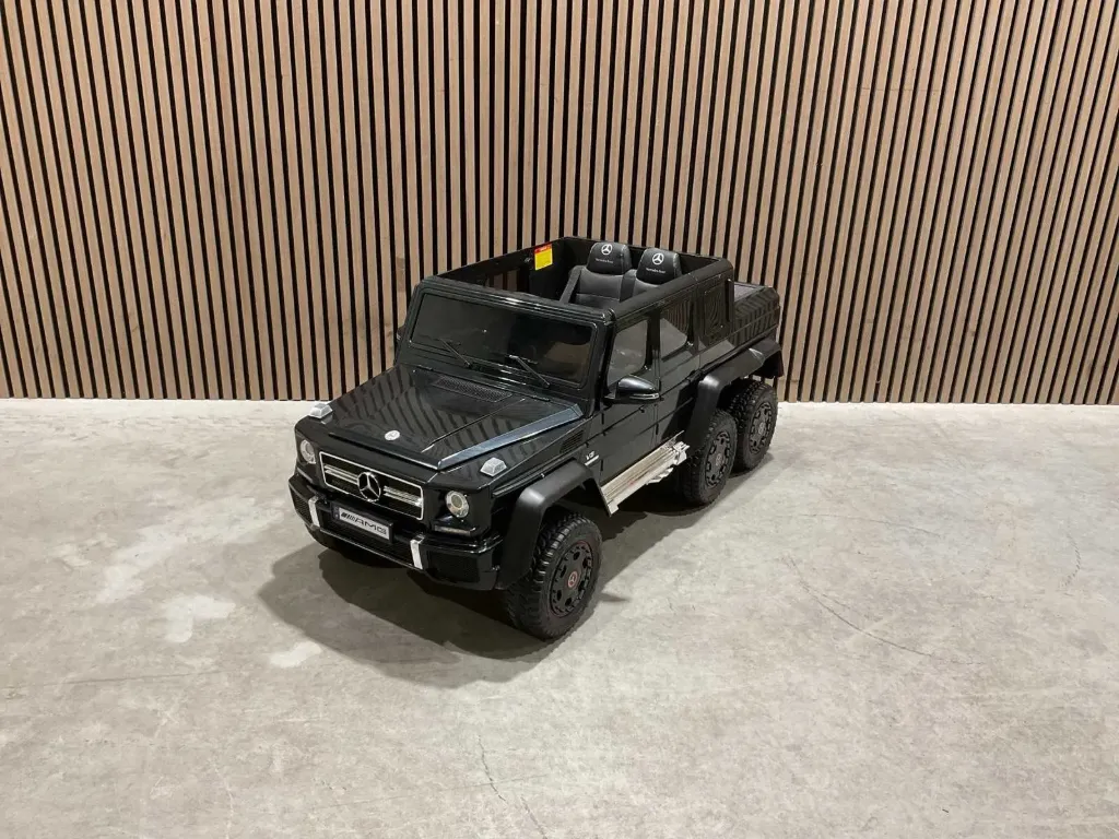 Kinderauto G63 amg 6x6 | DMD-318 | Zwart | Mercedes Benz