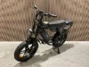Fatbike | Elektrische fiets |  C80 |  Zwart | dubbele accu | Ouxi